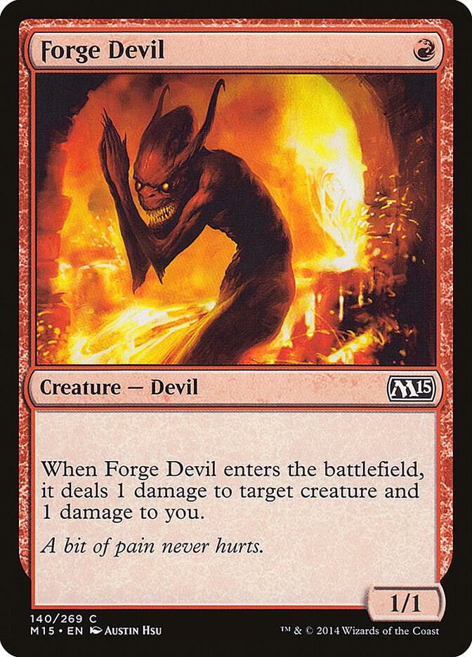 Forge Devil 140/269 (Magic 2015 (M15)) 