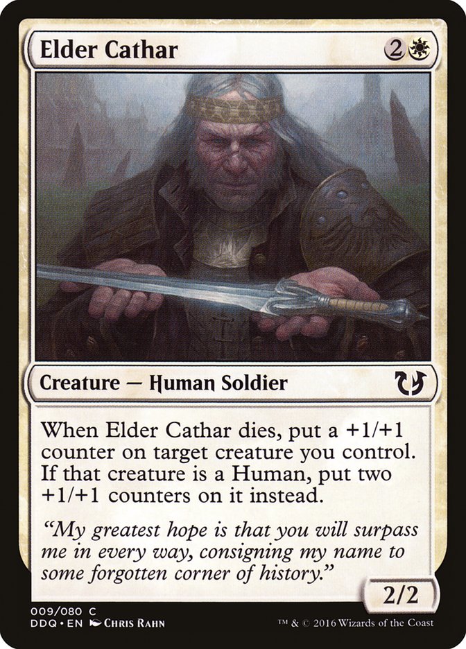 Elder Cathar 9/80 (Duel Decks: Blessed vs. Cursed) 