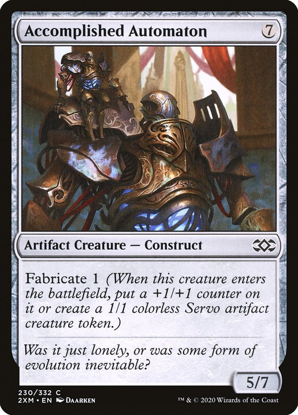 Accomplished Automaton 230/332 (Double Masters) 