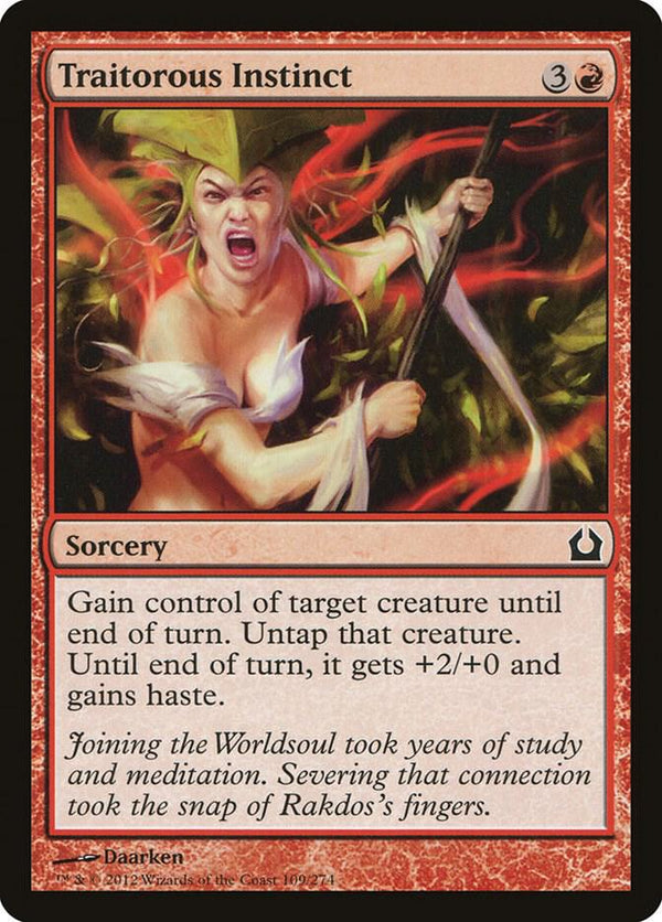 Traitorous Instinct 109/274 (Return to Ravnica) 