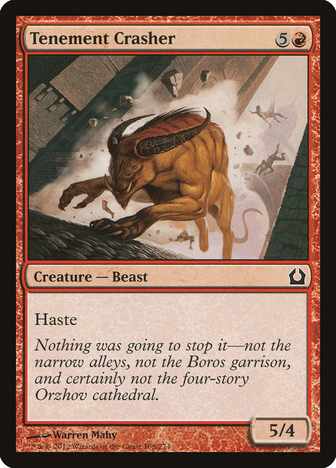 Tenement Crasher 108/274 (Return to Ravnica) 