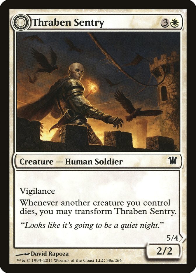 Thraben Sentry // Thraben Militia 38/264 (Innistrad) 
