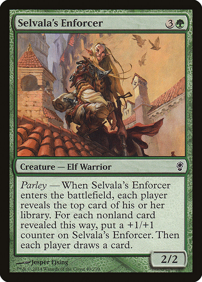 Selvala's Enforcer 40/210 (Conspiracy) 