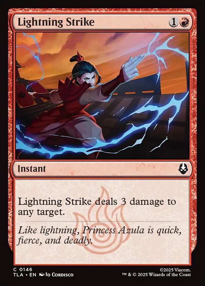Lightning Strike 146/286 (Avatar: The Last Airbender) 