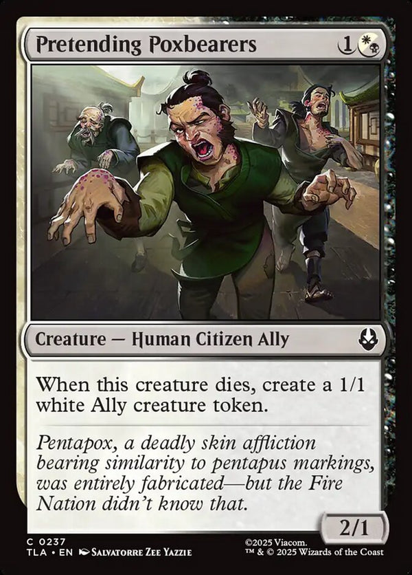 Pretending Poxbearers 237/286 (Avatar: The Last Airbender) 