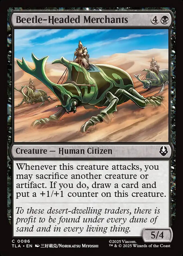 Beetle-Headed Merchants 86/286 (Avatar: The Last Airbender) 