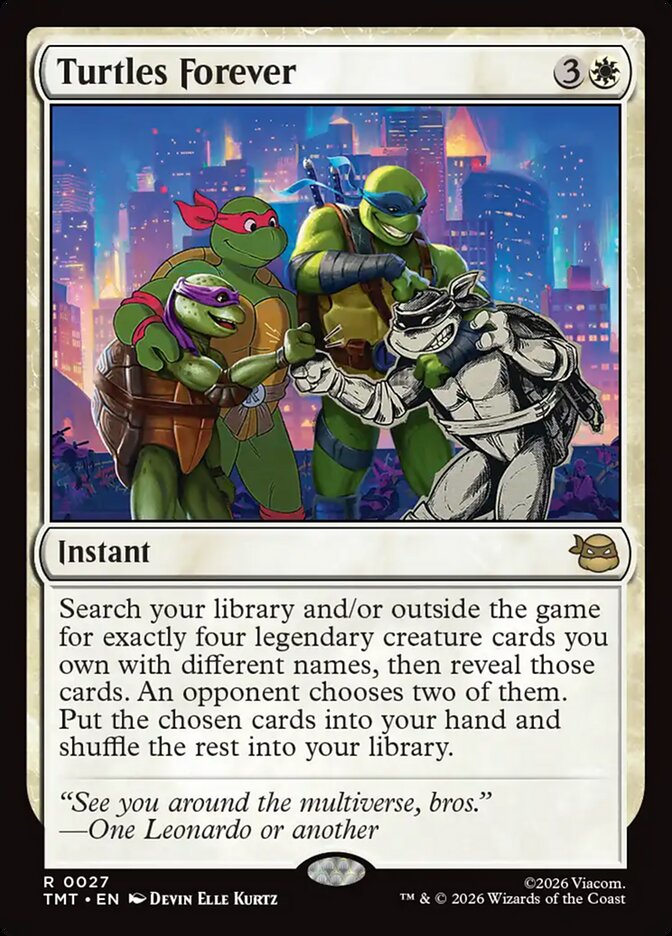 Turtles Forever 27/190 (Teenage Mutant Ninja Turtles) 