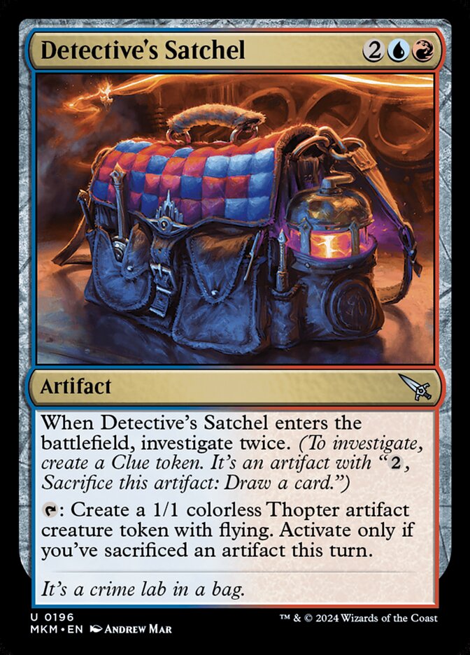 Detective's Satchel 196/286 (Murders at Karlov Manor) 