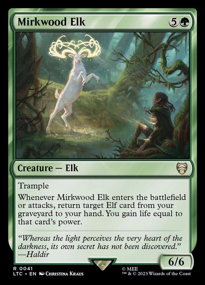 Mirkwood Elk 41 (Commander: The Lord of the Rings: Tales of Middle-earth) 