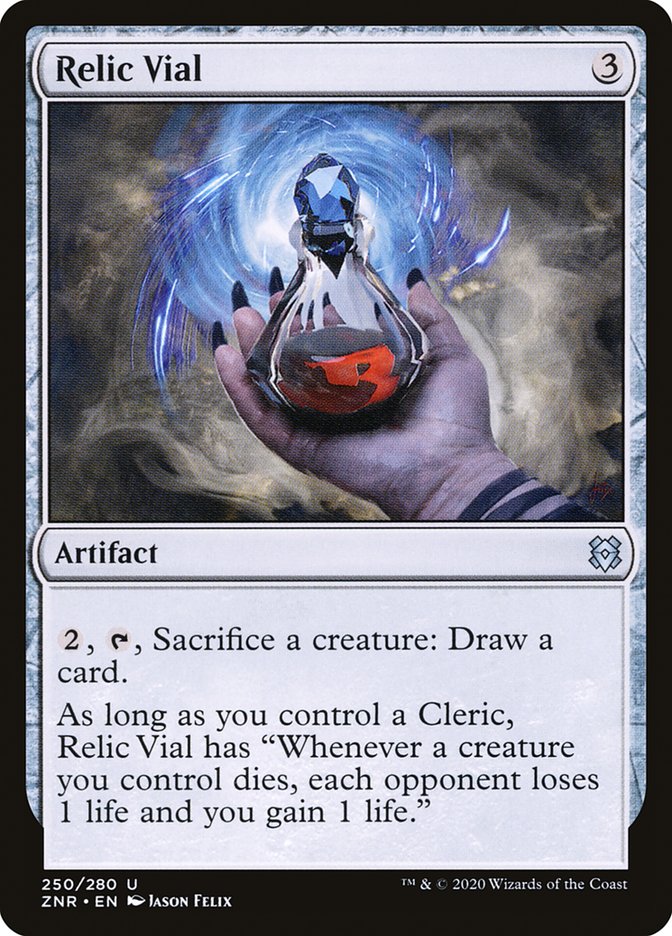 Relic Vial 250/280 (Zendikar Rising) 