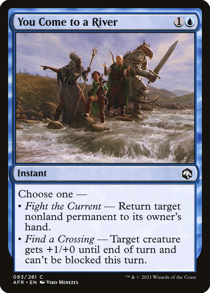 You Come to a River 83/281 (Adventures in the Forgotten Realms) 
