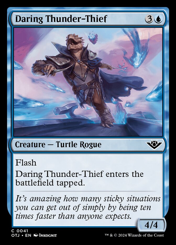 Daring Thunder-Thief 41/286 (Outlaws of Thunder Junction) 