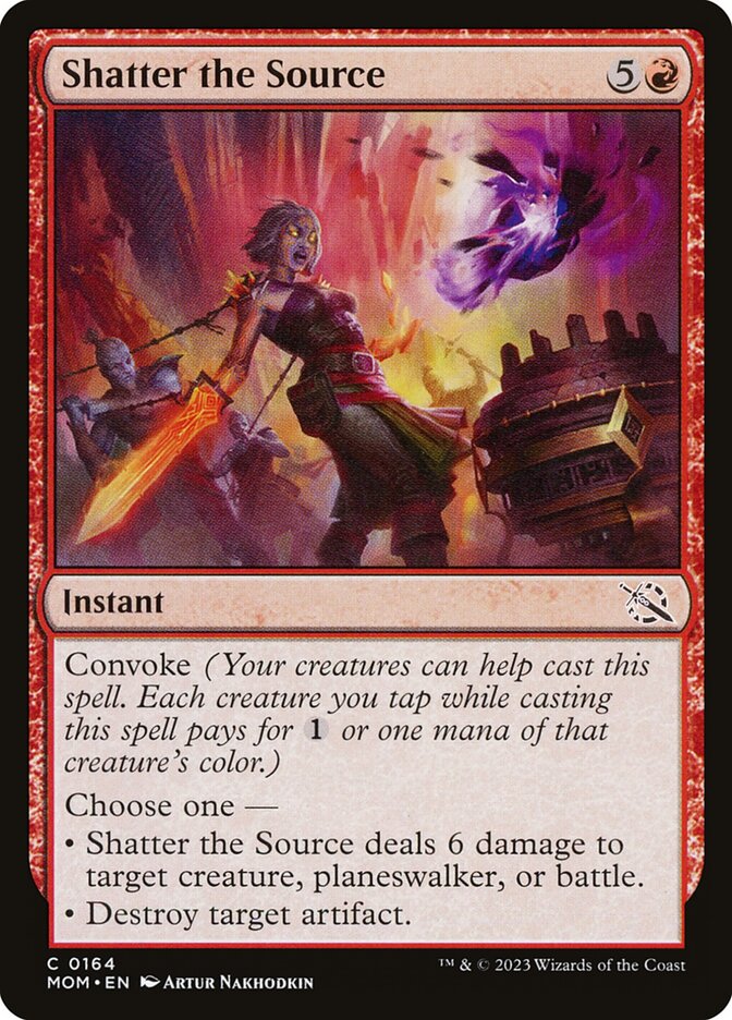 Shatter the Source 164/291 (March of the Machine) 