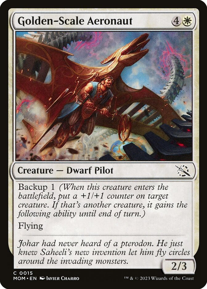 Golden-Scale Aeronaut 15/291 (March of the Machine) 