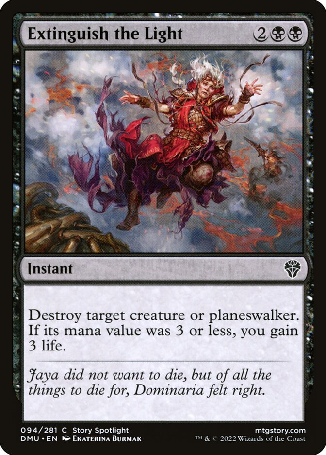 Extinguish the Light 94/281 (Dominaria United) 