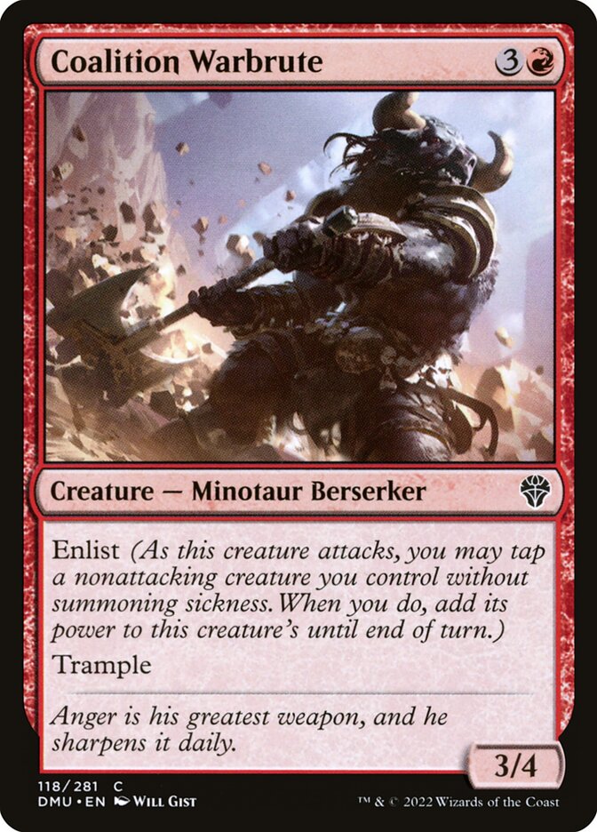 Coalition Warbrute 118/281 (Dominaria United) 