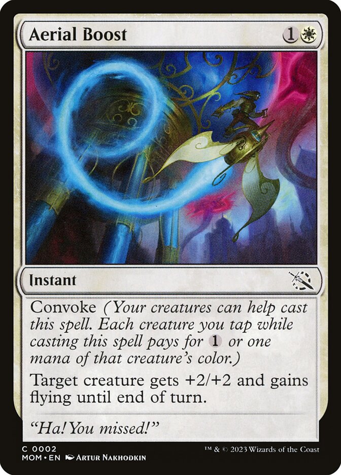Aerial Boost 2/291 (March of the Machine)  - Foil