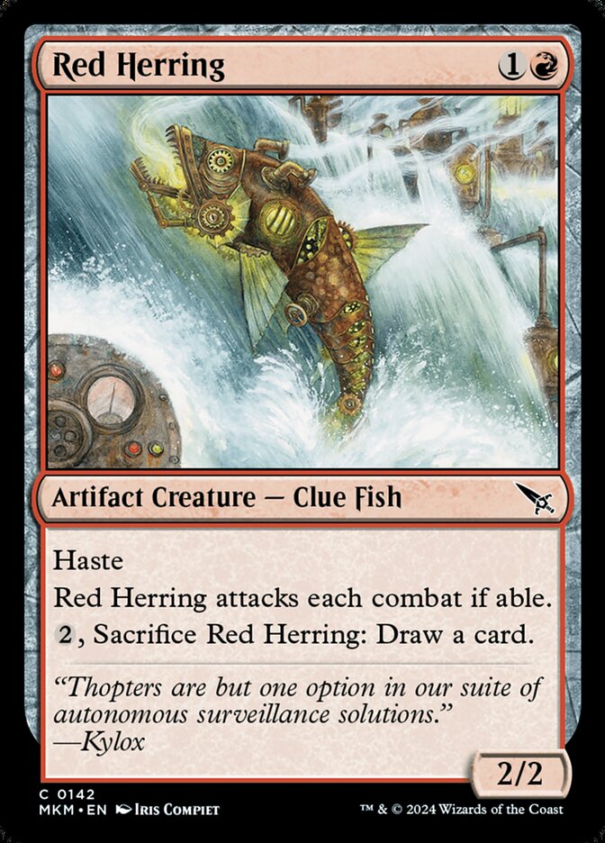Red Herring 142/286 (Murders at Karlov Manor) 