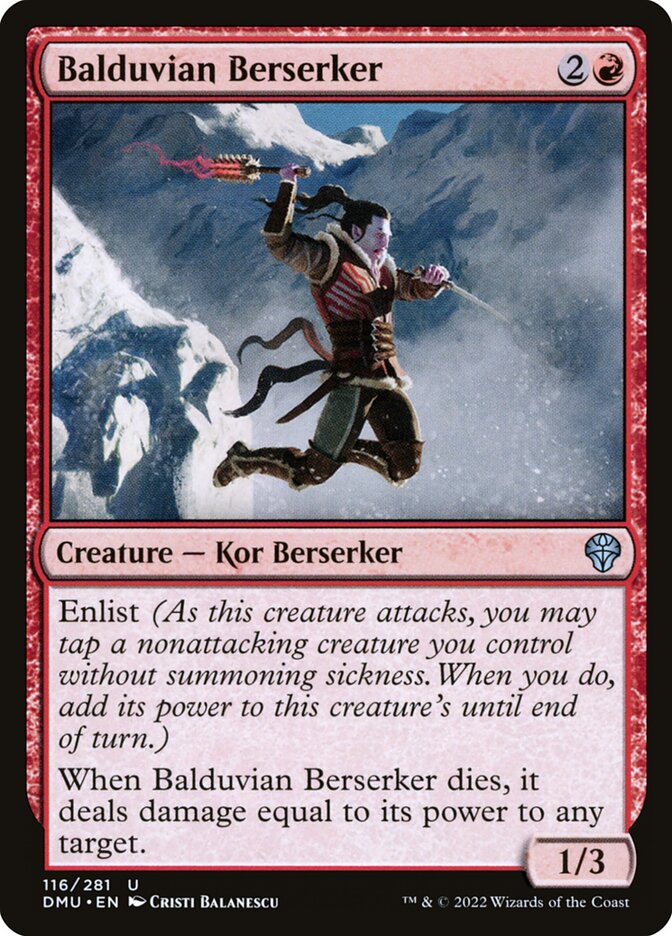 Balduvian Berserker 116/281 (Dominaria United) 
