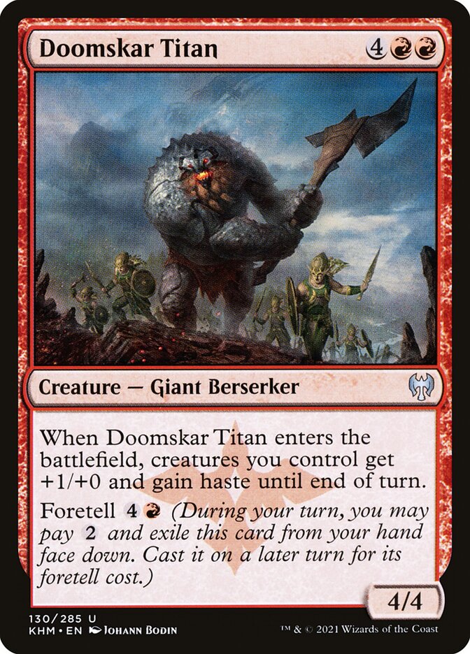 Doomskar Titan 130/285 (Kaldheim) 