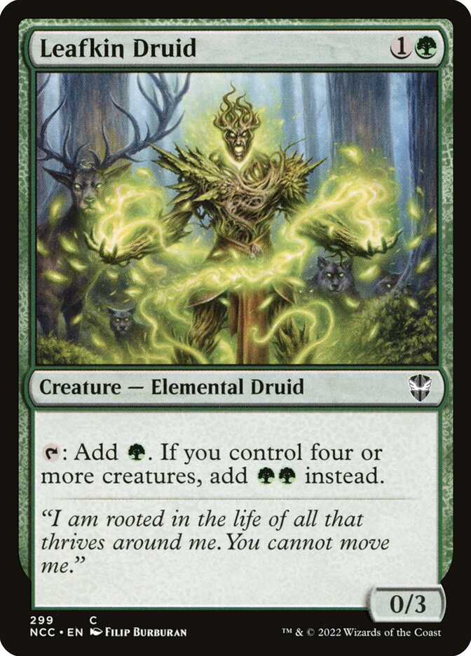 Leafkin Druid 299/93 (Commander: Streets of New Capenna) 