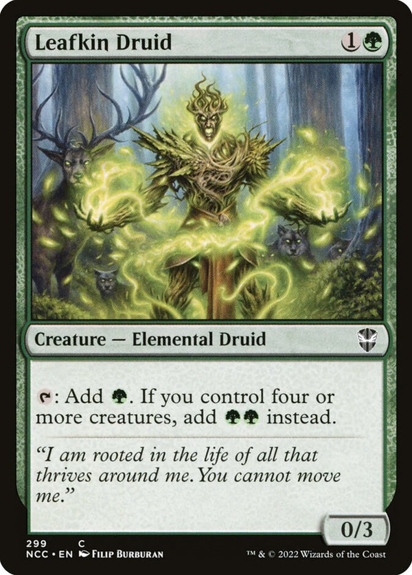 Leafkin Druid 299/93 (Commander: Streets of New Capenna) 