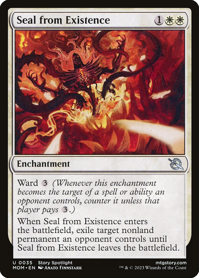 Seal from Existence 35/291 (March of the Machine) 