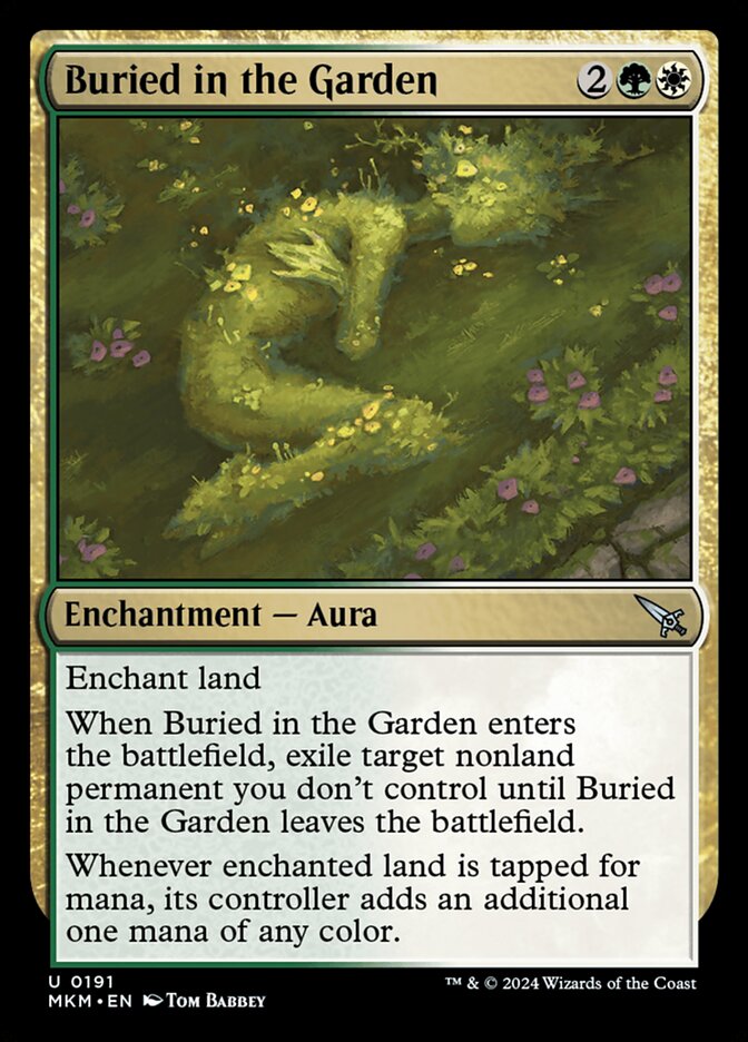 Buried in the Garden 191/286 (Murders at Karlov Manor) 