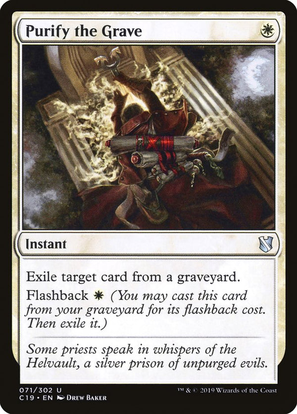 Purify the Grave 71/302 (Commander 2019) 