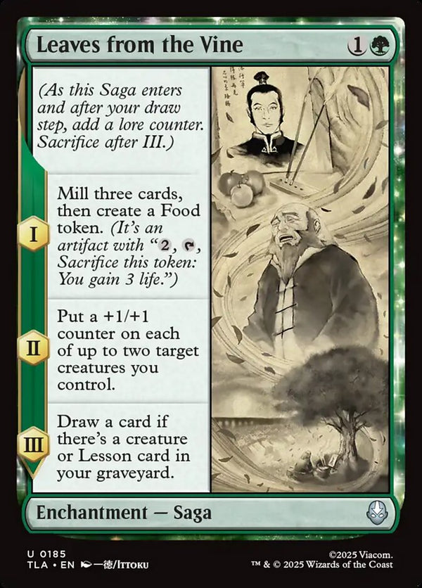 Leaves from the Vine 185/286 (Avatar: The Last Airbender) 