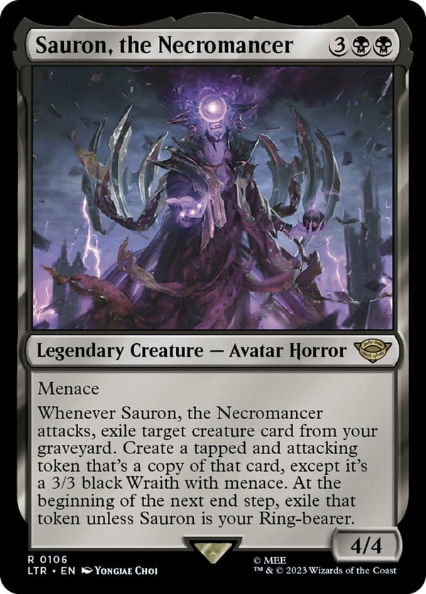 Sauron, the Necromancer 106 (Universes Beyond: The Lord of the Rings: Tales of Middle-earth) 