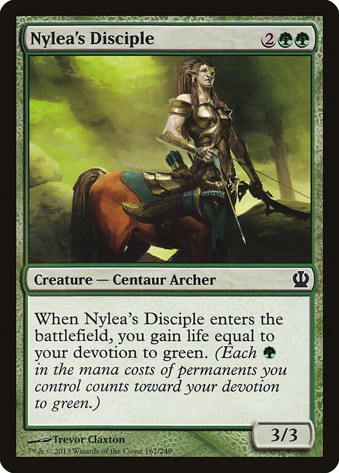 Nylea's Disciple 167/249 (Theros) 