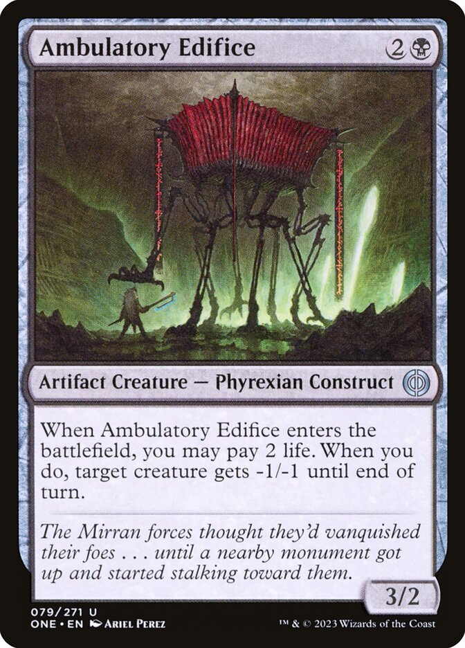 Ambulatory Edifice 79/271 (Phyrexia: All Will Be One) 