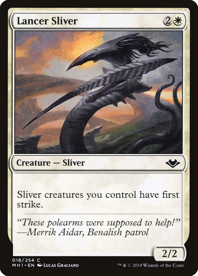 Lancer Sliver 18 (Modern Horizons) 