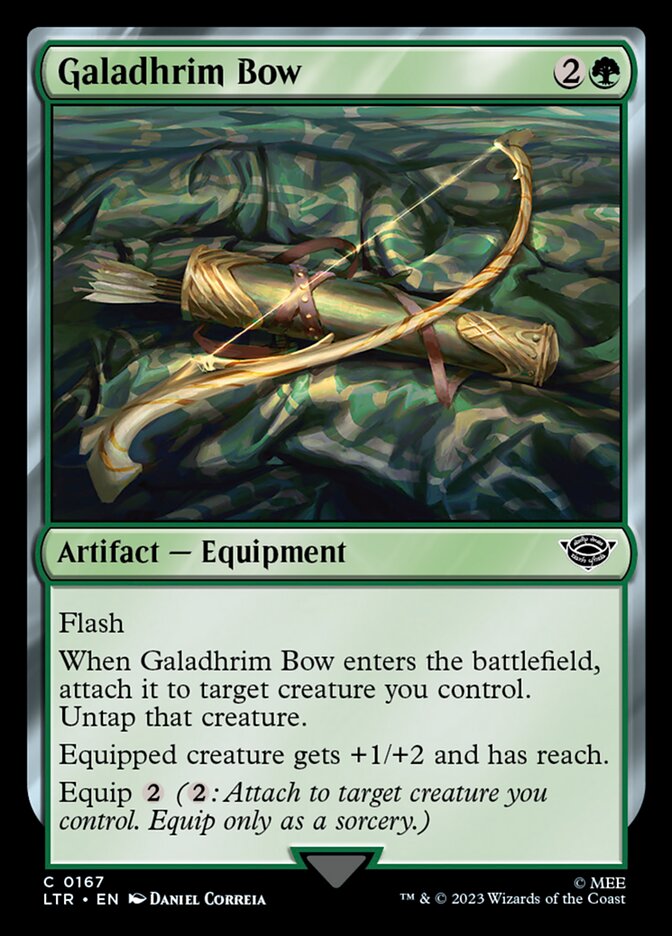 Galadhrim Bow 167/281 (Universes Beyond: The Lord of the Rings: Tales of Middle-earth) 