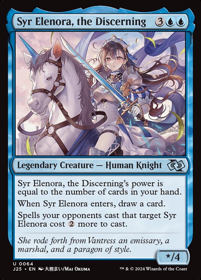 Syr Elenora, the Discerning 64/779 (Foundations Jumpstart) 