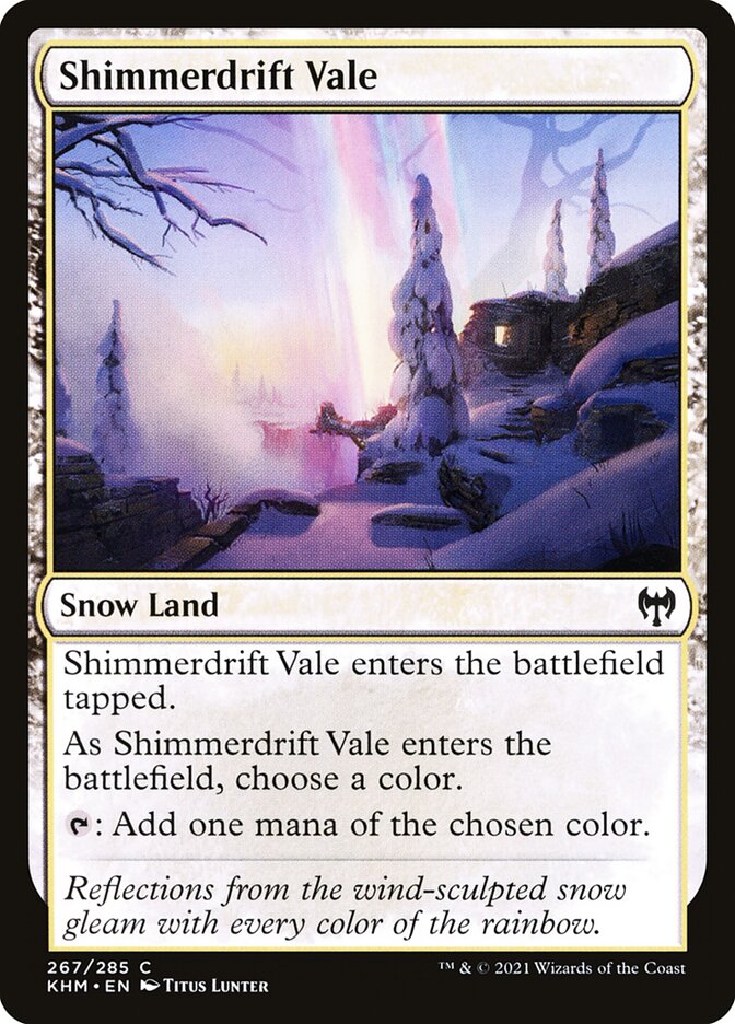 Shimmerdrift Vale 267 (Kaldheim) 