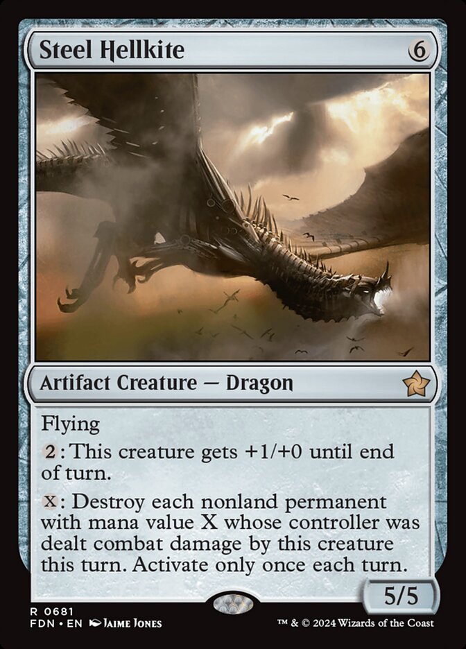 Steel Hellkite 681/291 (Foundations) 