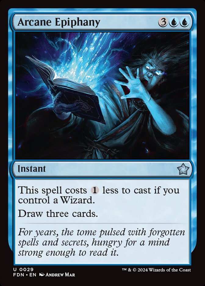 Arcane Epiphany 29/291 (Foundations) 