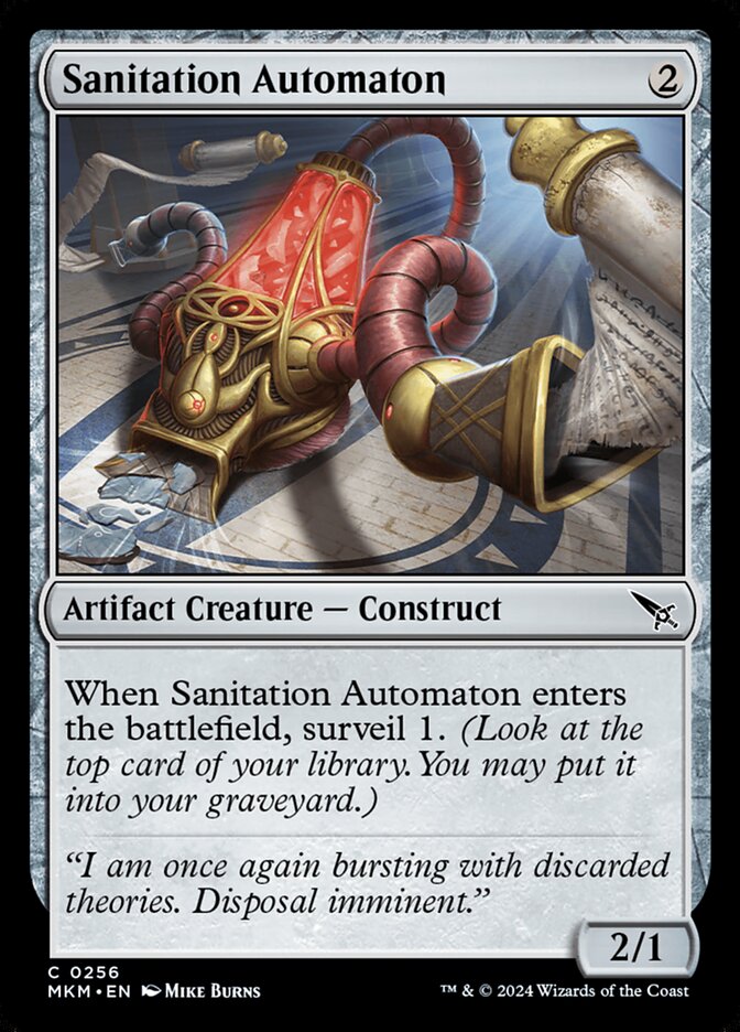 Sanitation Automaton 256/286 (Murders at Karlov Manor) 