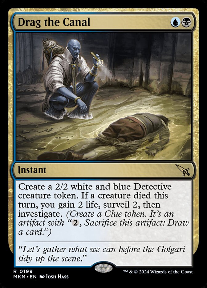 Drag the Canal 199/286 (Murders at Karlov Manor)  - Foil