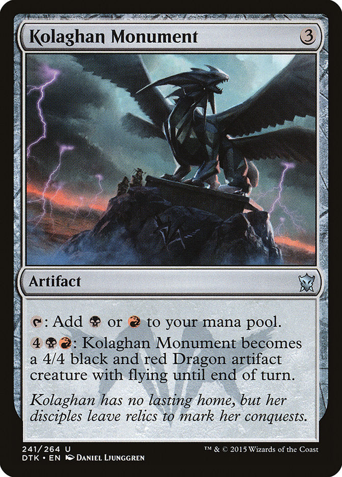 Kolaghan Monument 241/264 (Dragons of Tarkir) 