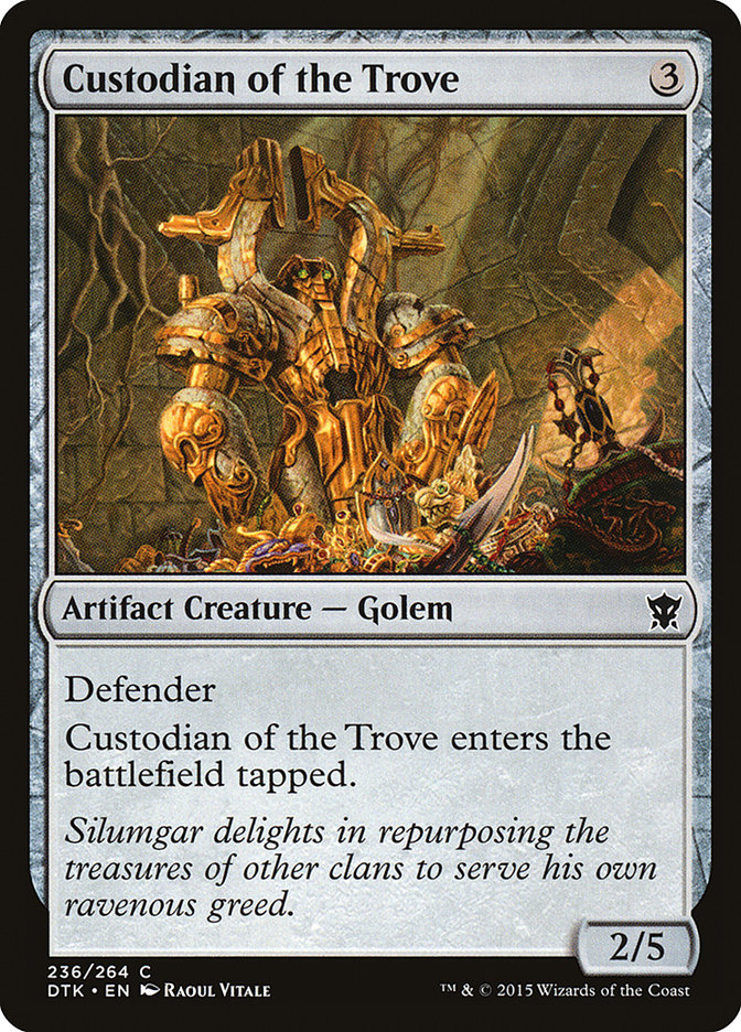 Custodian of the Trove 236/264 (Dragons of Tarkir) 