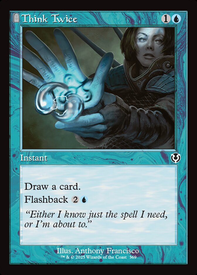 Think Twice 369/287 (Innistrad Remastered)  - Retro