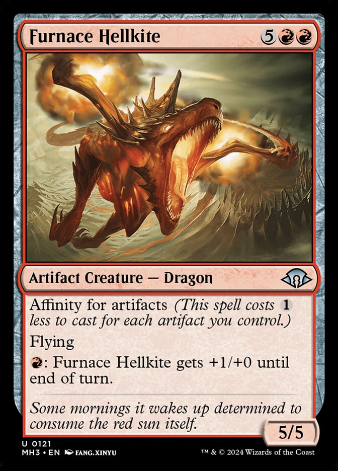 Furnace Hellkite 121/319 (Modern Horizons 3) 