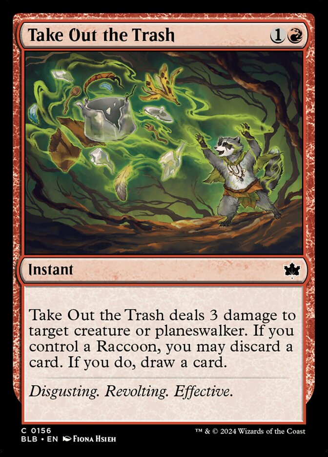 Take Out the Trash 156/281 (Bloomburrow) 