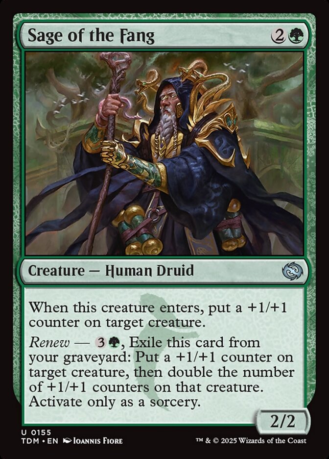 Sage of the Fang 155/291 (Tarkir: Dragonstorm) 