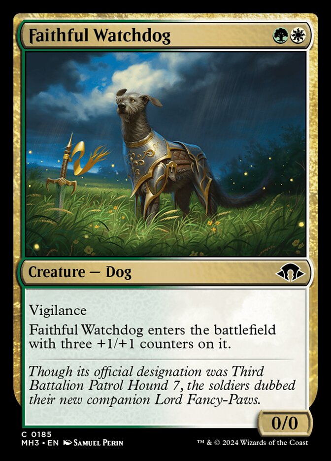 Faithful Watchdog 185/319 (Modern Horizons 3) 