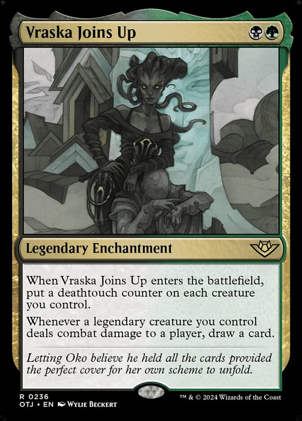 Vraska Joins Up 236/286 (Outlaws of Thunder Junction) 