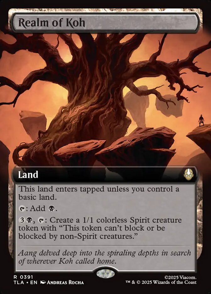 Realm of Koh  391/286 (Avatar: The Last Airbender)  - Extended Art